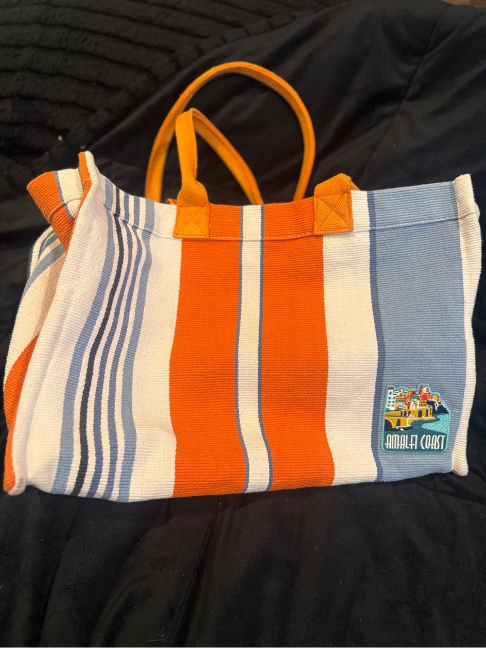 La Soleil Voyage Saint-Tropez Large Tote Bag